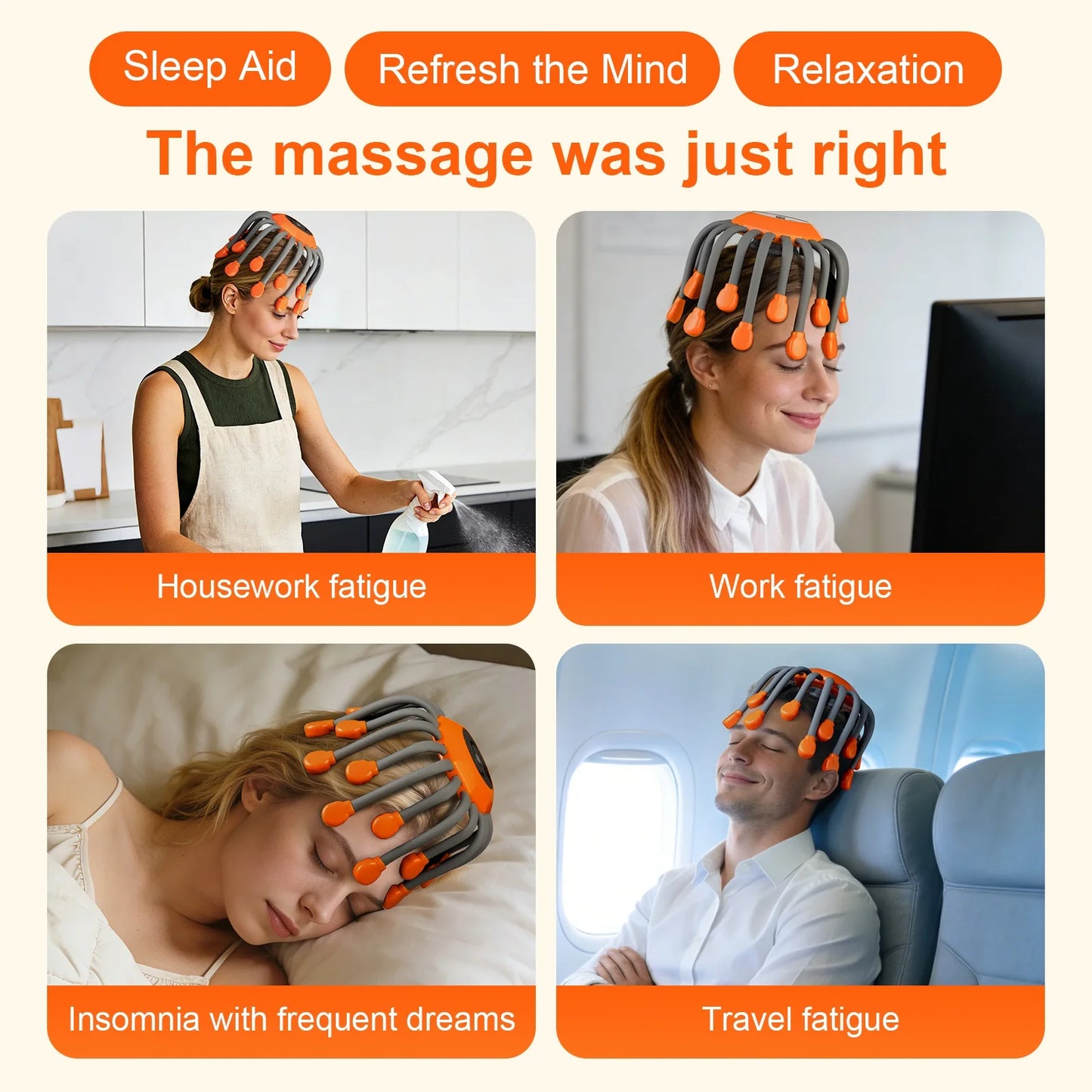 Octopus Scalp Relax Massager