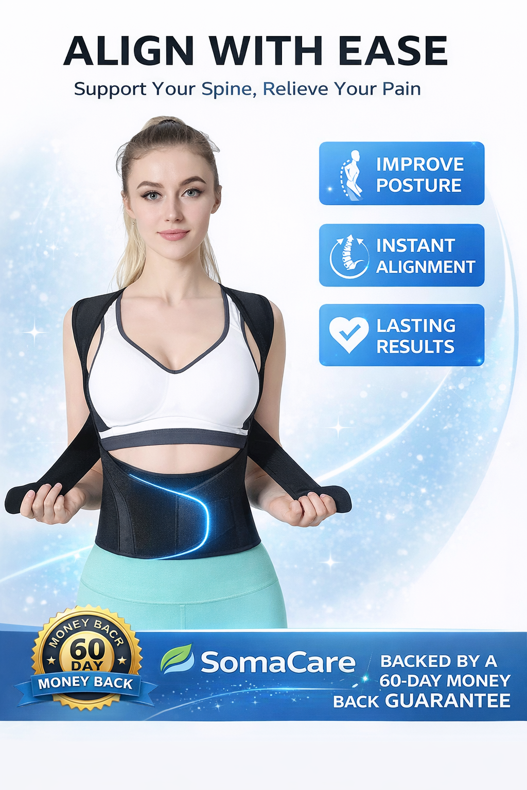 SomaCare™ Posture Pro Back Support