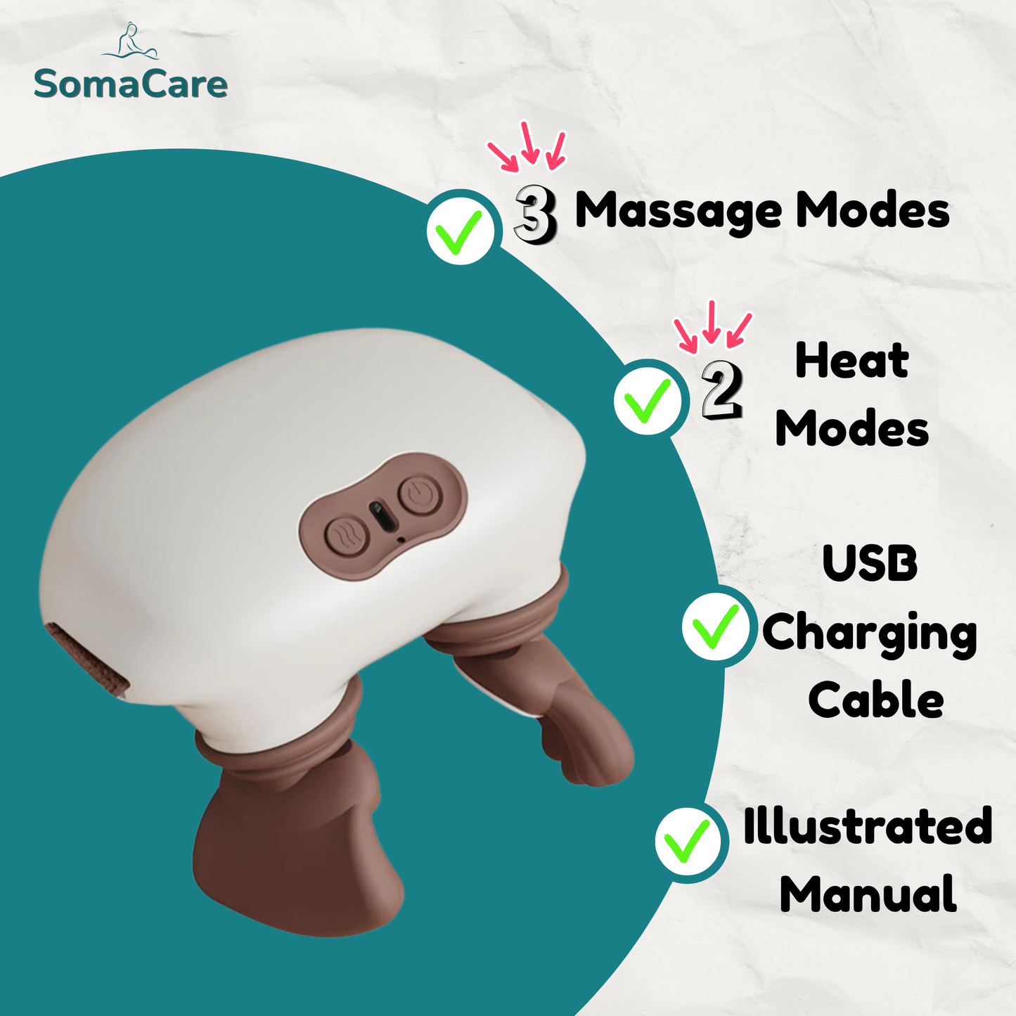 SomaCare™ Smart Hug Massager